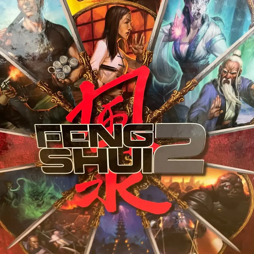 Feng Shui 2 RPG core rule Action Movie Roleplaying 2015 Hardback Robin D. Laws